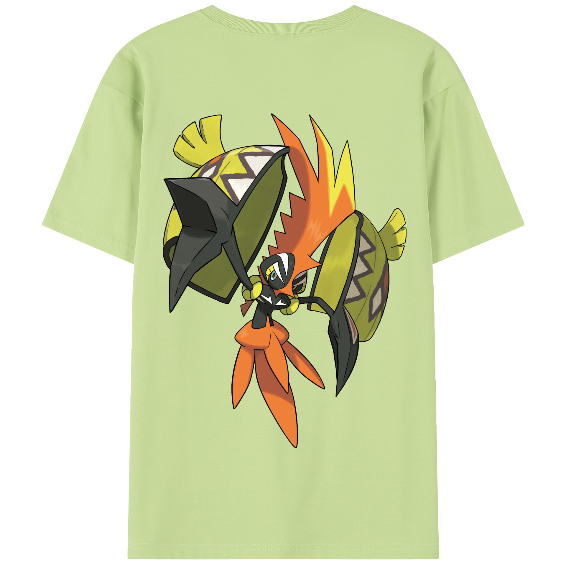 （画像用） ポケットモンスター Pokémon 綿100％半袖Tシャツ（背面プリント）